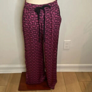 MILLY WIDE LEG  SATIN TROUSERS